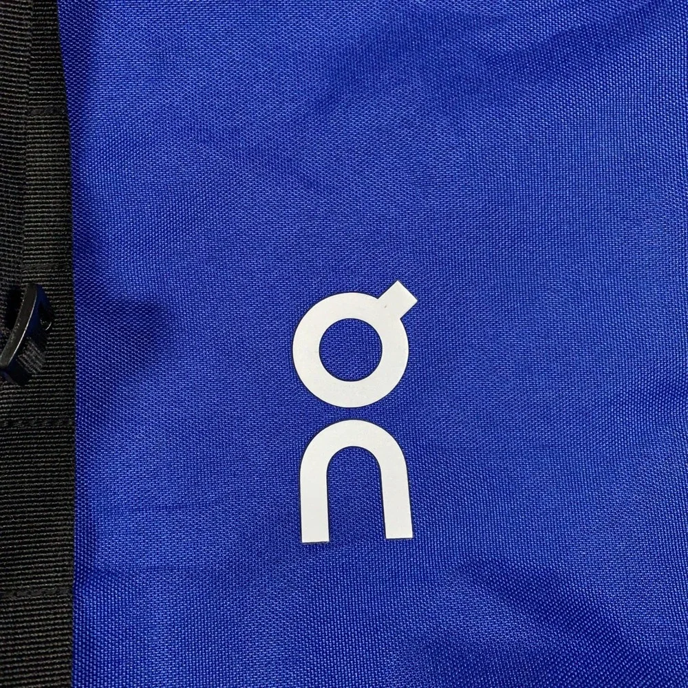 On Running Packable Backpack Unisex OS Blue Drawstring Cinch Sack Gym Bag Gear